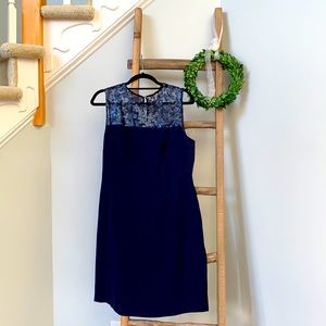 New with tags Trina Turk navy blue cocktail dress